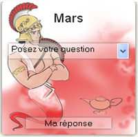 tirage de l'oracle de Mars