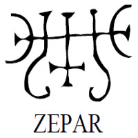 pentacle Zepar