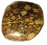 Jaspe leopard lithomancie