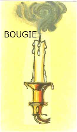 la bougie fumante