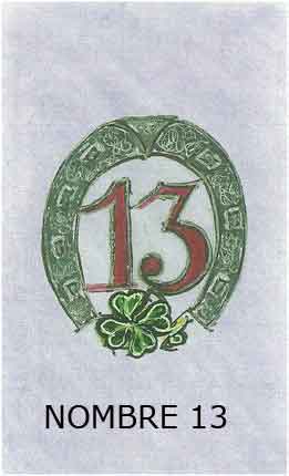 nombre 13