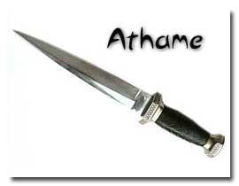 l'athame le poignard rituel de la wicca