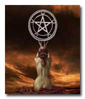 pentacle de la wicca